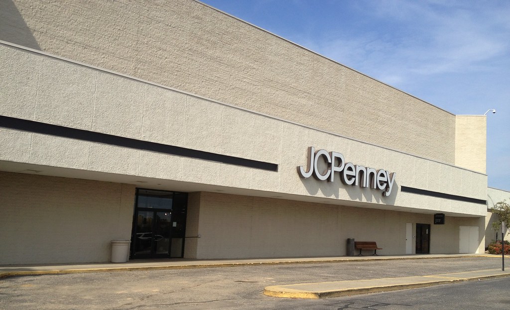 Abandoned JCPenney Exterior.