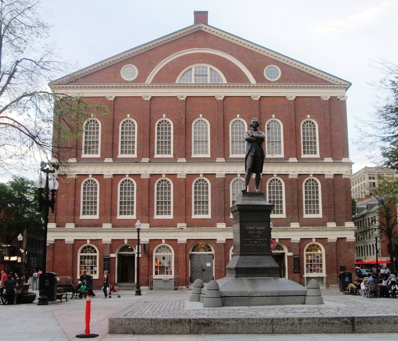 Photograph of the exterior of Faneuil Hall